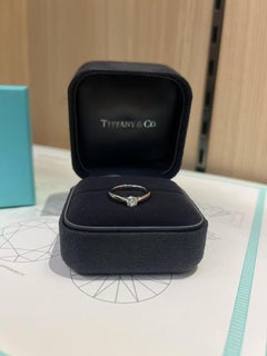 Tiffany Classic Six-Prong 0.3 Carat Diamond Ring, Size 47