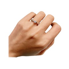 Tiffany Classic Six-Prong 0.3 Carat Diamond Ring, Size 47