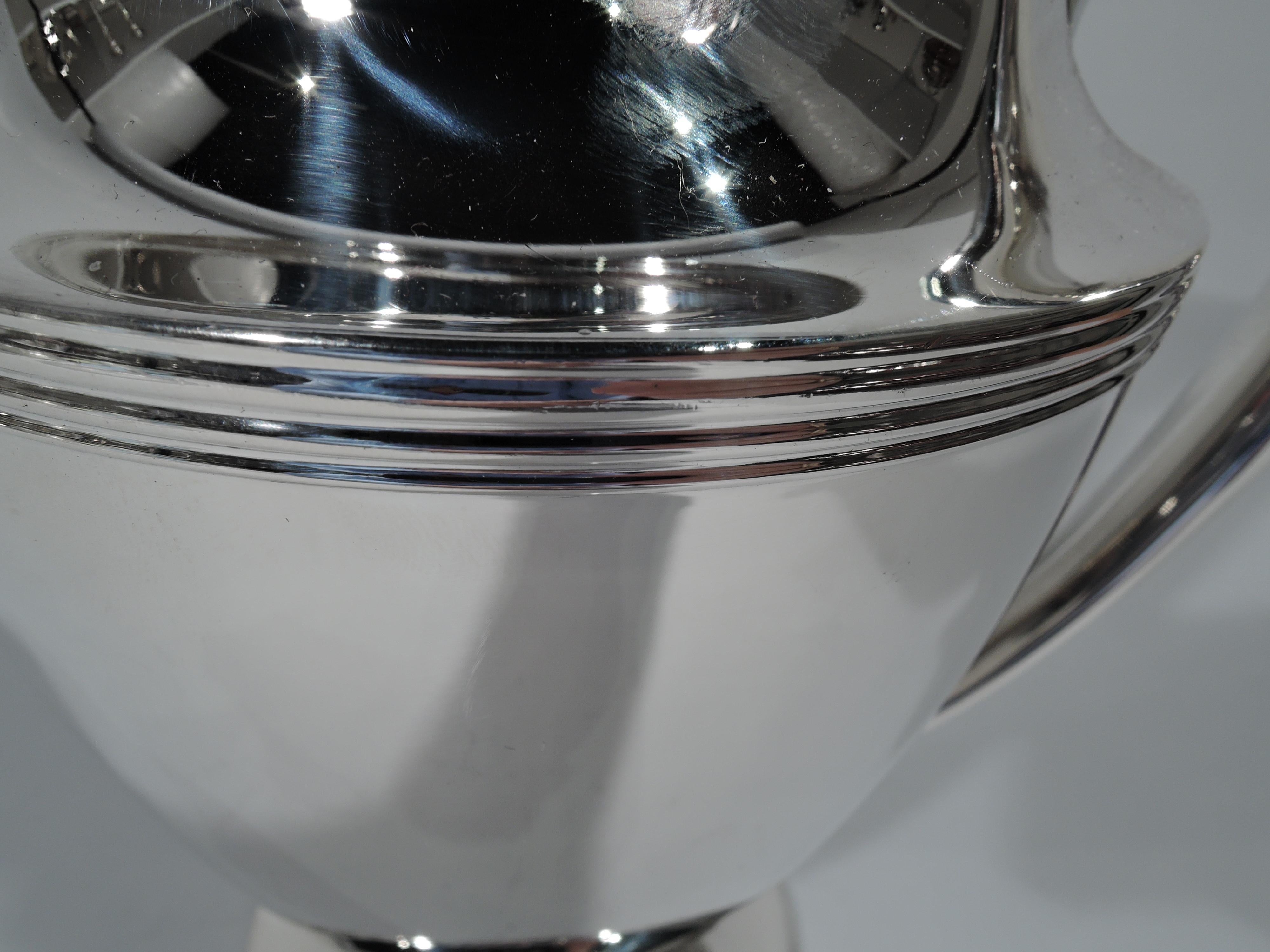 20th Century Tiffany Classic Sterling Silver Water Pitcher