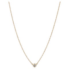 Tiffany 
Co. 0.08ct Brilliante Taglio 18ct Diamanti in oro giallo per il Cantiere