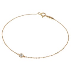 Tiffany 
Co. 0.08ct Brilliant Cut 18ct Yellow Gold Elsa Peretti Diamond by the