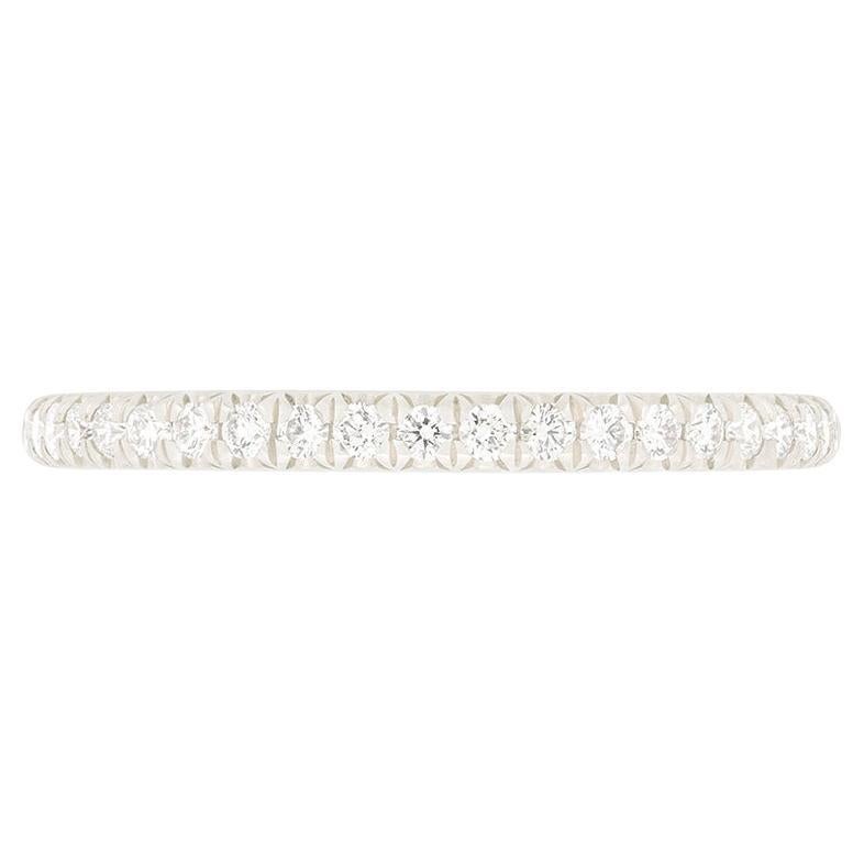 Tiffany 
Co. 0.17ct Diamond ‘Soleste’ Half Eternity Band