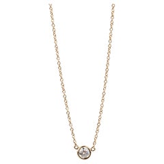 Pendentif en or jaune 0.18ct Diamond by the Yard de Tiffany & Co.