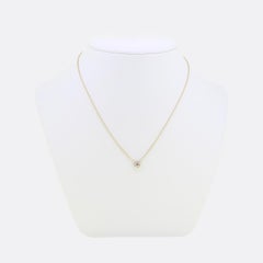 Tiffany & Co. 0.20 Carat Diamond Soleste Necklace