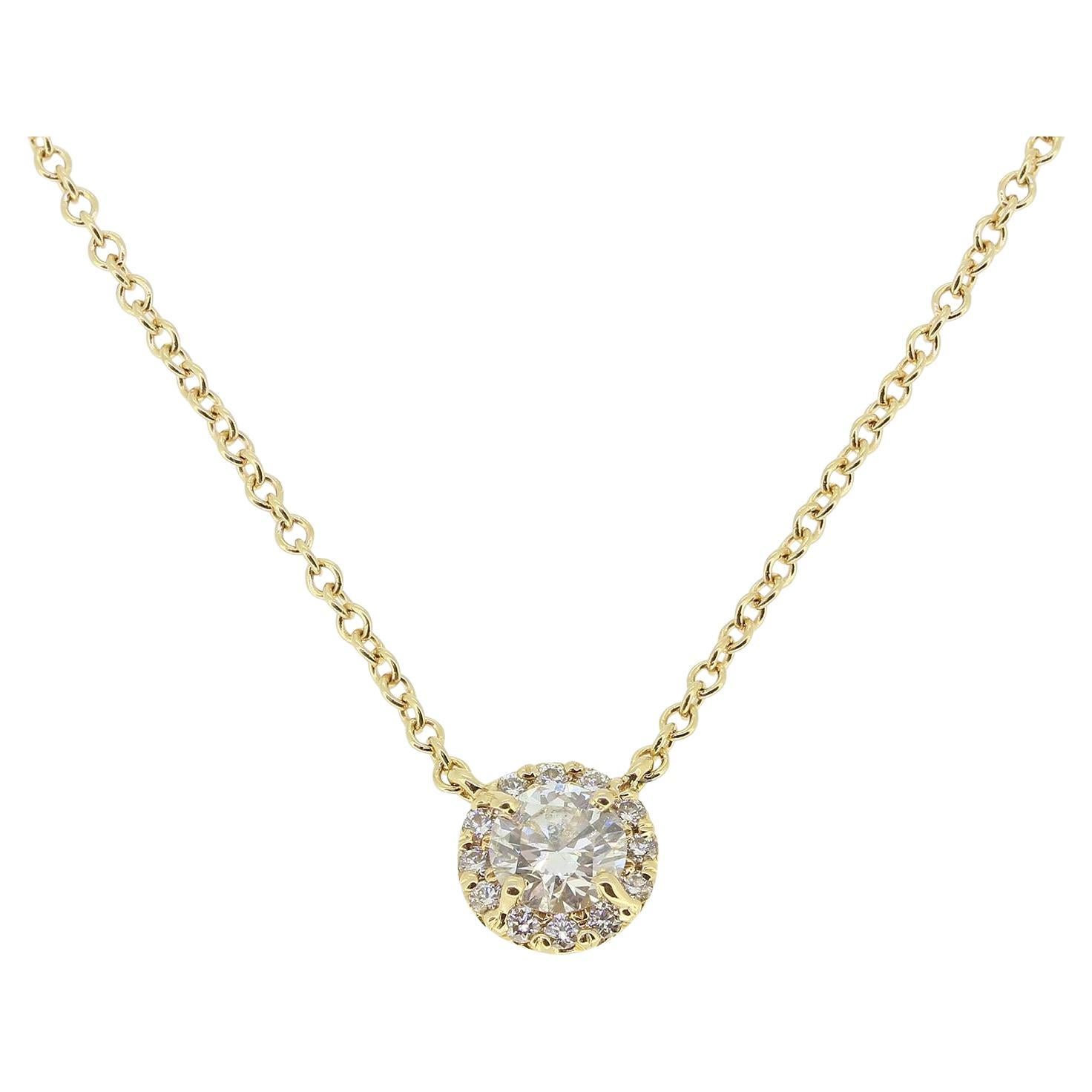 Collana Soleste con diamanti da 0,20 carati di Tiffany & Co. in vendita