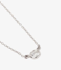 Tiffany & Co. 0.20ct Brilliant Cut Platinum Diamonds by the Yard Solitaire