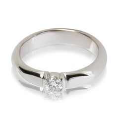 Bague de fiançailles « Étoile » de Tiffany & Co. avec un diamant rond brillant de 0,21 ct