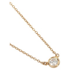Tiffany & Co. 0.21ct Diamond 18ct Yellow Gold Diamonds by the Yard Pendant
