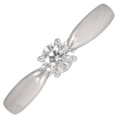 Used Tiffany & Co. 0.22ct Round Brilliant Cut Diamond Engagement Ring,  Platinum