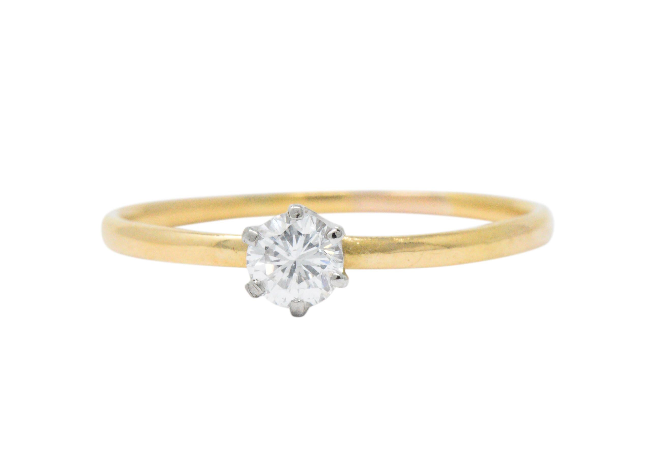 tiffany 0.25 carat engagement ring