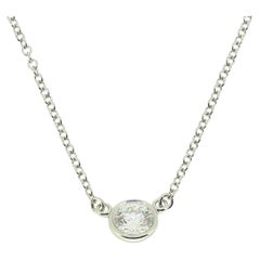 Tiffany & Co. 0.25 Carat Diamond Solitaire Necklace