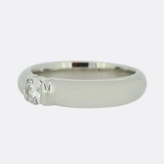 Tiffany & Co. 0.25 Carat Etoile Diamond Solitaire Ring