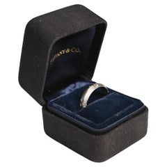 Tiffany & Co. Runder Diamant im Brillantschliff (ca. 0,20 Karat) Ehering