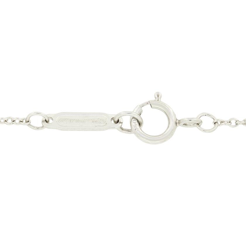 Taille brillant Tiffany & Co. Pendentif 'Soleste' en diamant de 0,30ct en vente