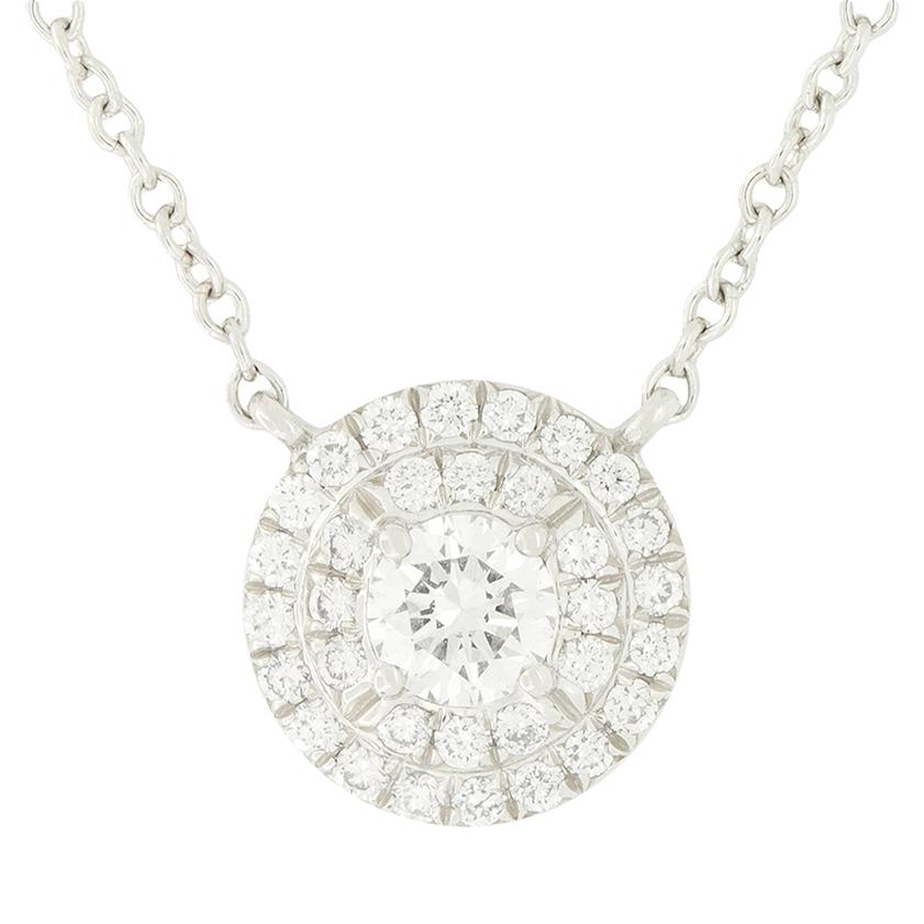 Tiffany & Co. Pendentif 'Soleste' en diamant de 0,30ct Bon état - En vente à London, GB