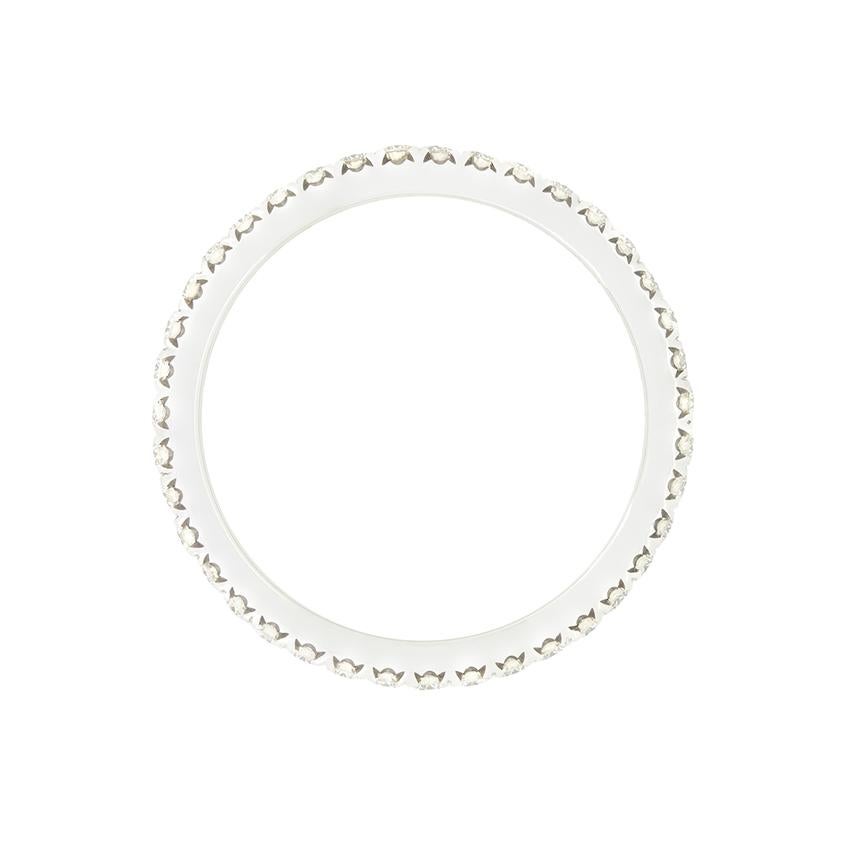 Taglio brillante Anello Eternità 'Soleste' con diamante da 0,34 carati di Tiffany & Co. in vendita