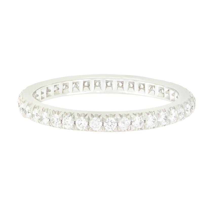 Anello Eternità 'Soleste' con diamante da 0,34 carati di Tiffany & Co. In condizioni buone in vendita a London, GB