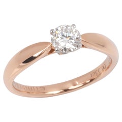 Used Tiffany & Co. 0.35ct Diamond 18ct Rose Gold Harmony Ring