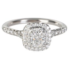 Tiffany & Co. 0.36 ct Cushion Modified Diamond Soleste Engagement Ring