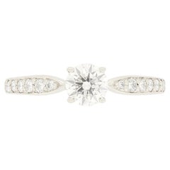 Anillo solitario de diamantes "Armonía" de 0,39 ct Tiffany & Co.