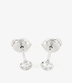 Tiffany & Co. 0.40ct Brilliant Cut Diamond by the Yard Platinum Stud Earrings