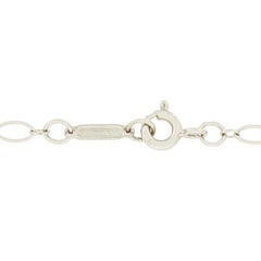 Tiffany & Co. 0.40ct Diamond Fleur de Lis Key Pendant