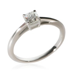 Tiffany & Co. 0.41 ct Cut Cornered Square Mixed Cut Diamond Lucida Engagement Ri