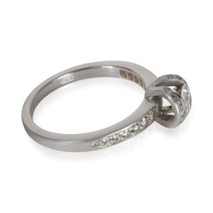 Tiffany & Co. 0.42 ct Round Brilliant Diamond Ribbon Engagement Ring