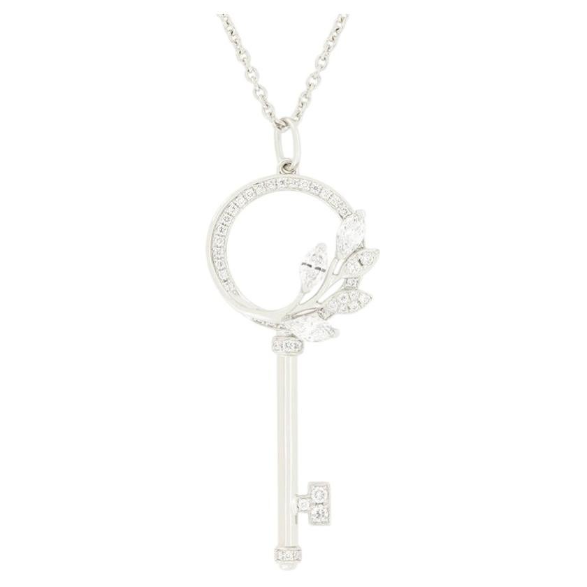 Tiffany & Co. 0.44ct Diamond Victoria Key Pendant