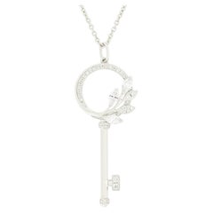 Tiffany & Co. 0.44ct Diamond Victoria Key Pendant