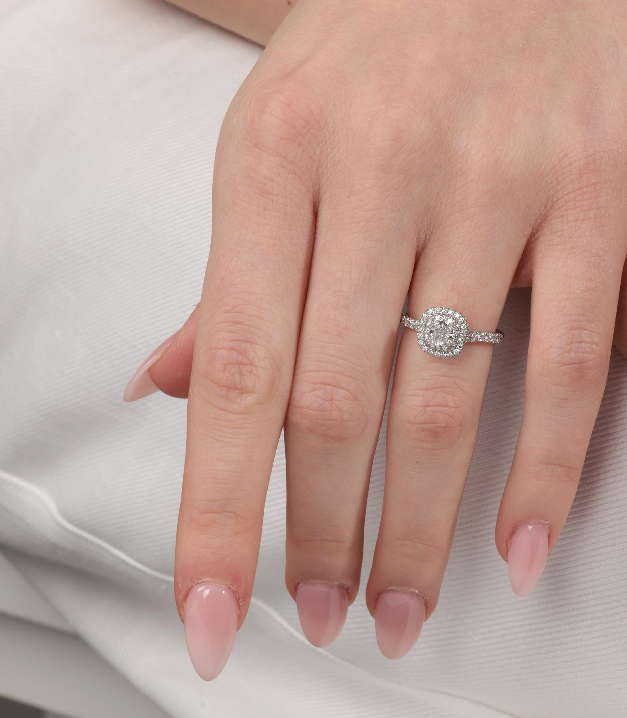 Tiffany & Co. 0.45ct Cushion Cut Diamond Platinum Soleste Ring

Product Details
Xupes Ref: J1314
Brand: Tiffany & Co.
Model: 0.45ct Diamond Soleste Ring
Type: Ring
Serial Number: undefined
Accompanied By: Tiffany & Co. Certificate
Material(s):