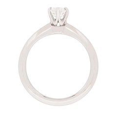 Tiffany & Co. 0.46 Carat Diamond Solitaire Engagement Ring