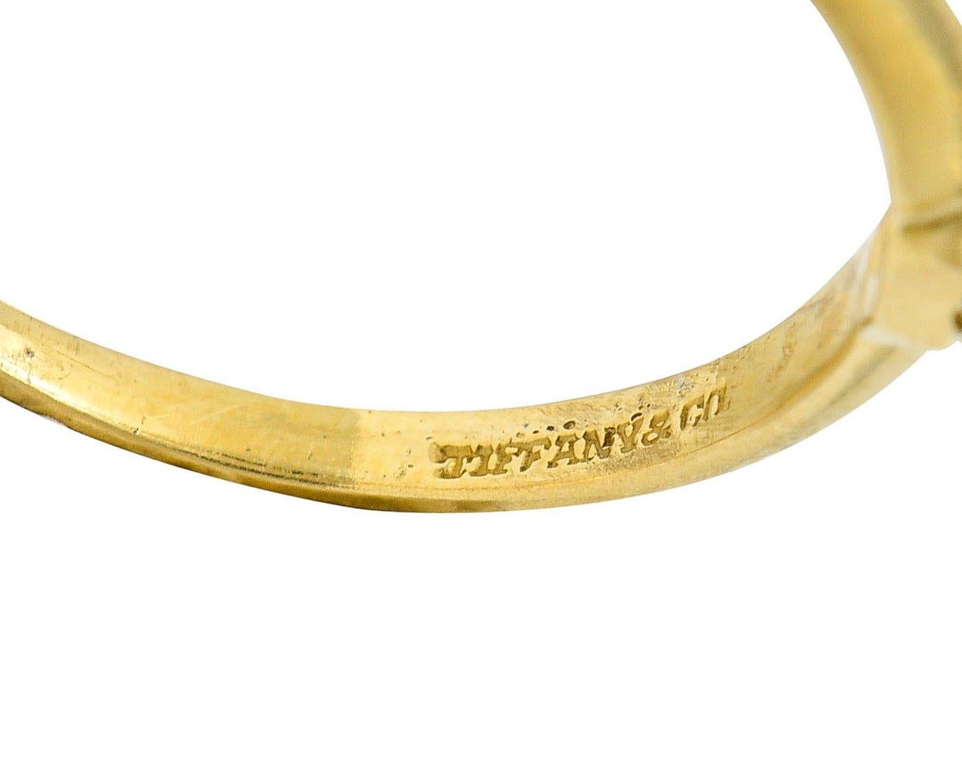 Brilliant Cut Tiffany & Co. 0.50 Carat Diamond 18 Karat Gold Solitaire Engagement Ring