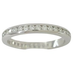 Tiffany & Co. 0.50 Carats Platinum Eternity Band Ring