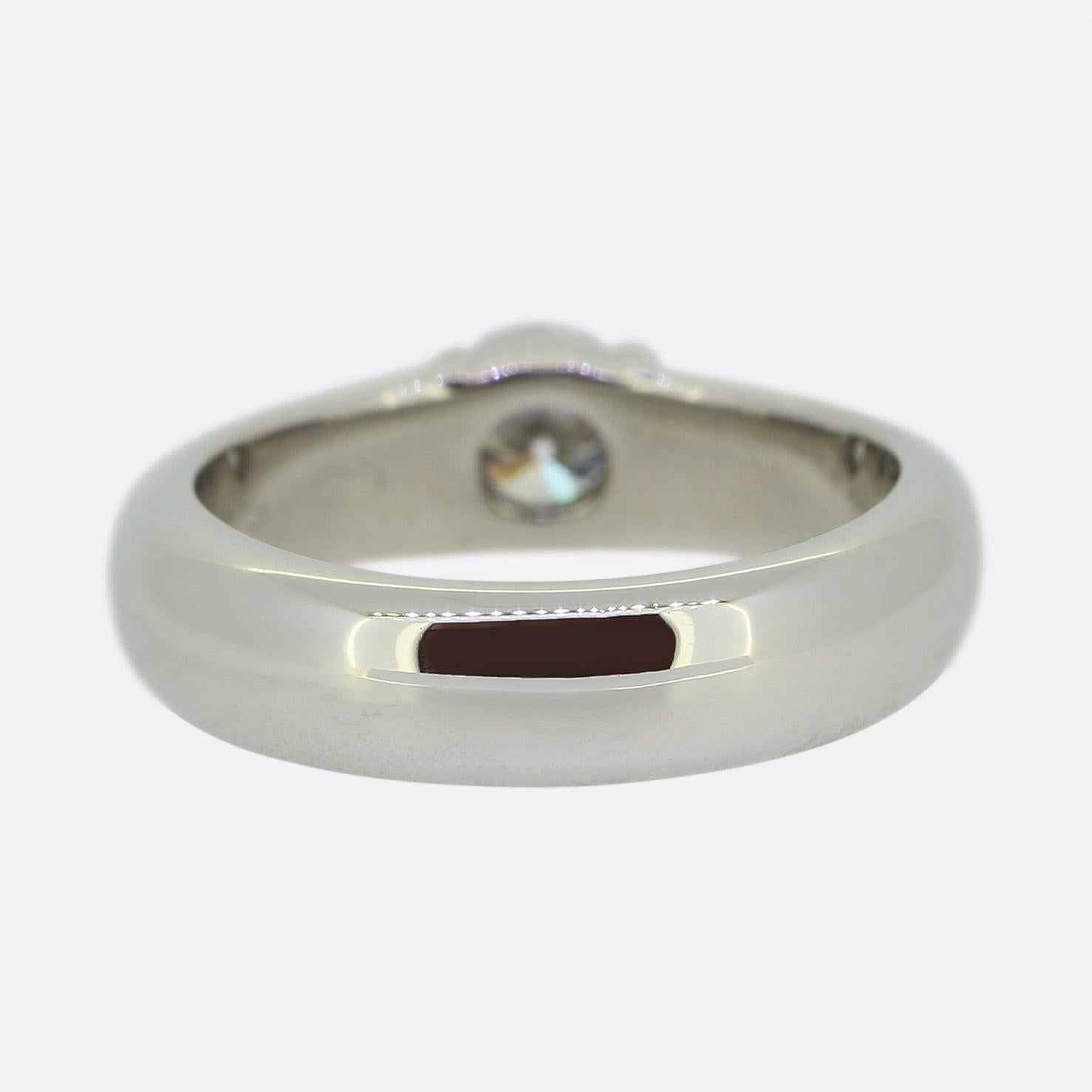 Anillo solitario de diamantes Tiffany & Co. 0.53 quilates Etoile en Excelente estado para la venta en London, GB
