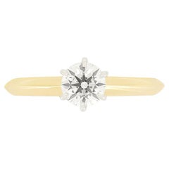Tiffany & Co. 0.53ct Diamond Solitaire Ring