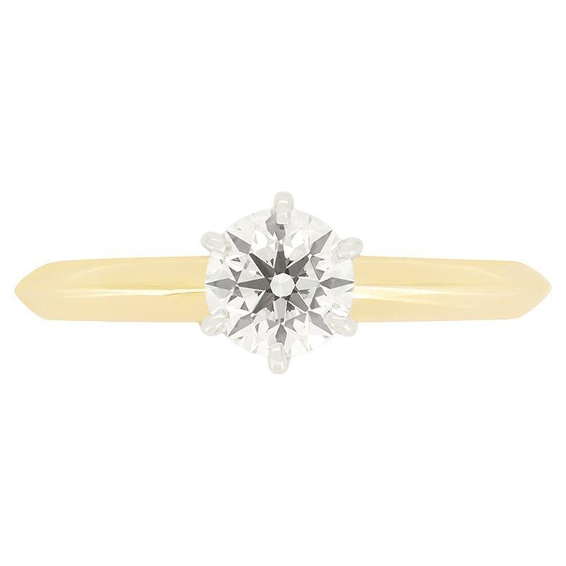 Tiffany 
Co. 0.53 Karat Diamant Solitär-Ring im Angebot