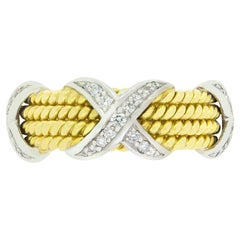 Tiffany & Co. 0,54ct Diamant-Ring "Schlumberger", um 2000