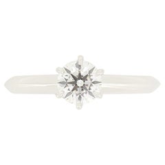 Tiffany & Co. 0.54ct Diamond Solitaire Ring