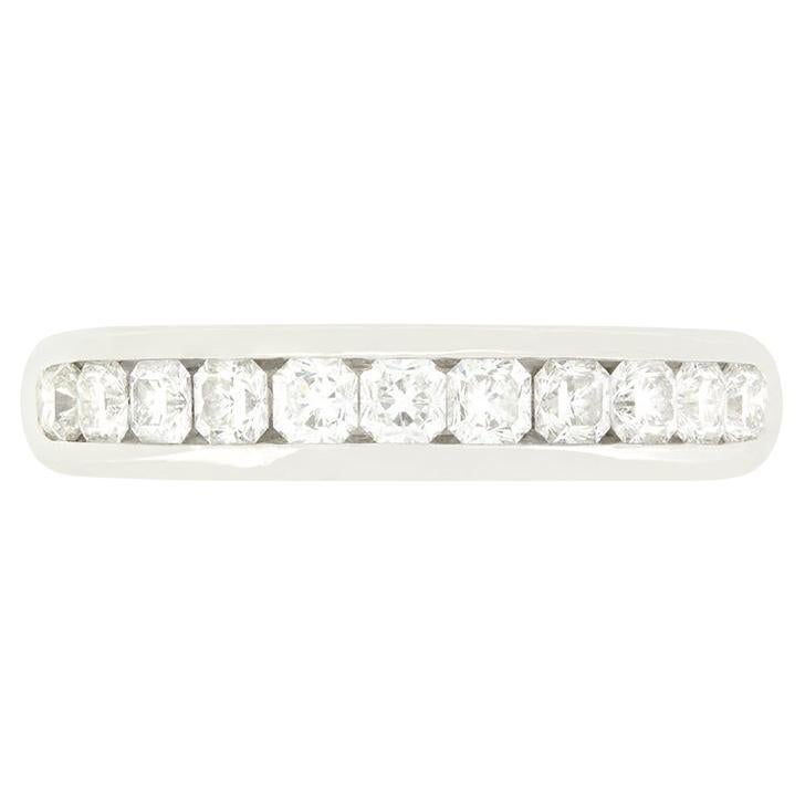 Tiffany & Co. 0,55ct Diamant 'Lucida' halber Ewigkeitsring im Angebot