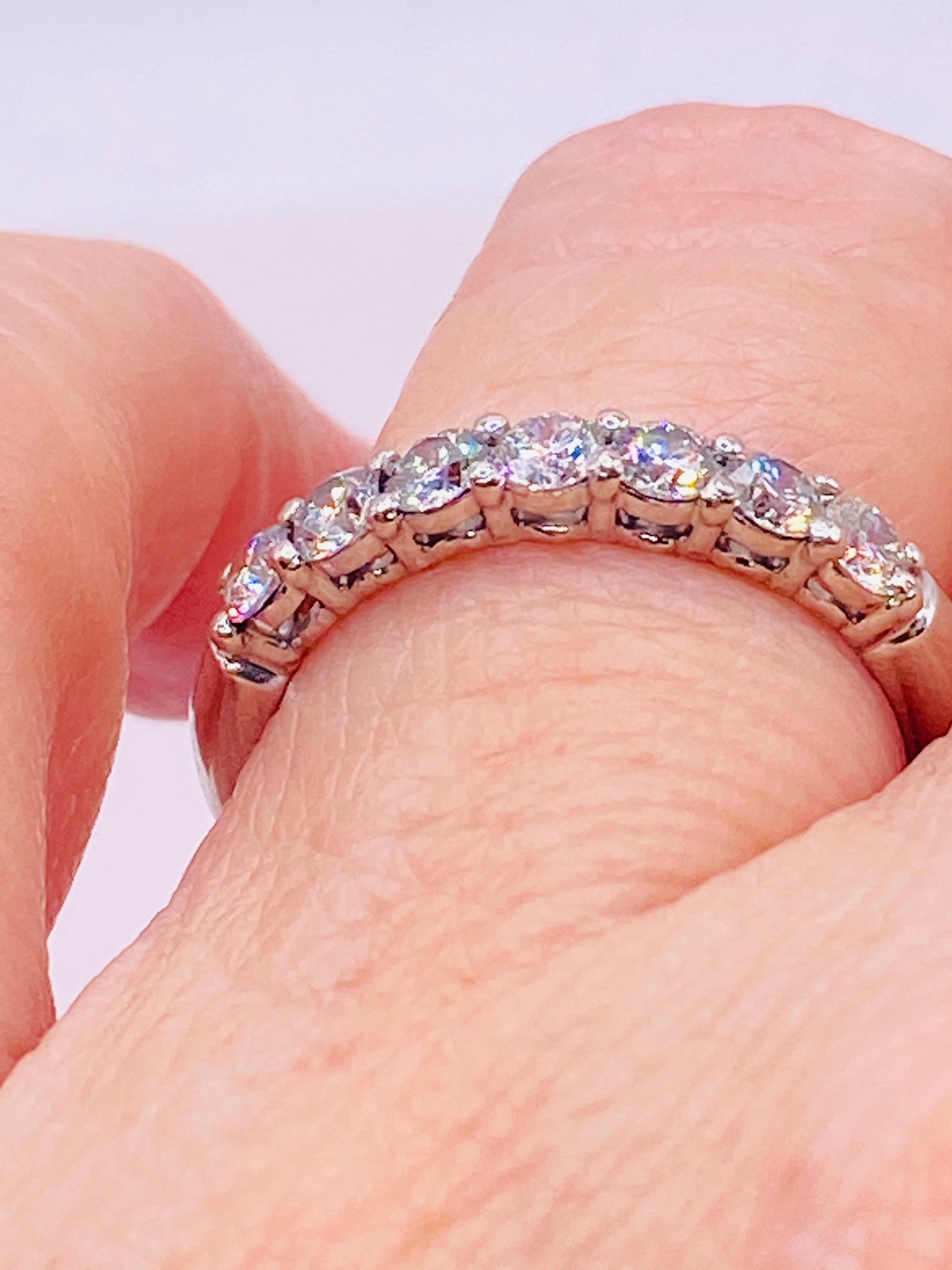 Armbandring aus Platin mit 0,57 Karat Diamanten von Tiffany & Co im Angebot 1