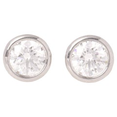 Tiffany & Co. 0.58ct Diamond by the Yard Stud Earrings