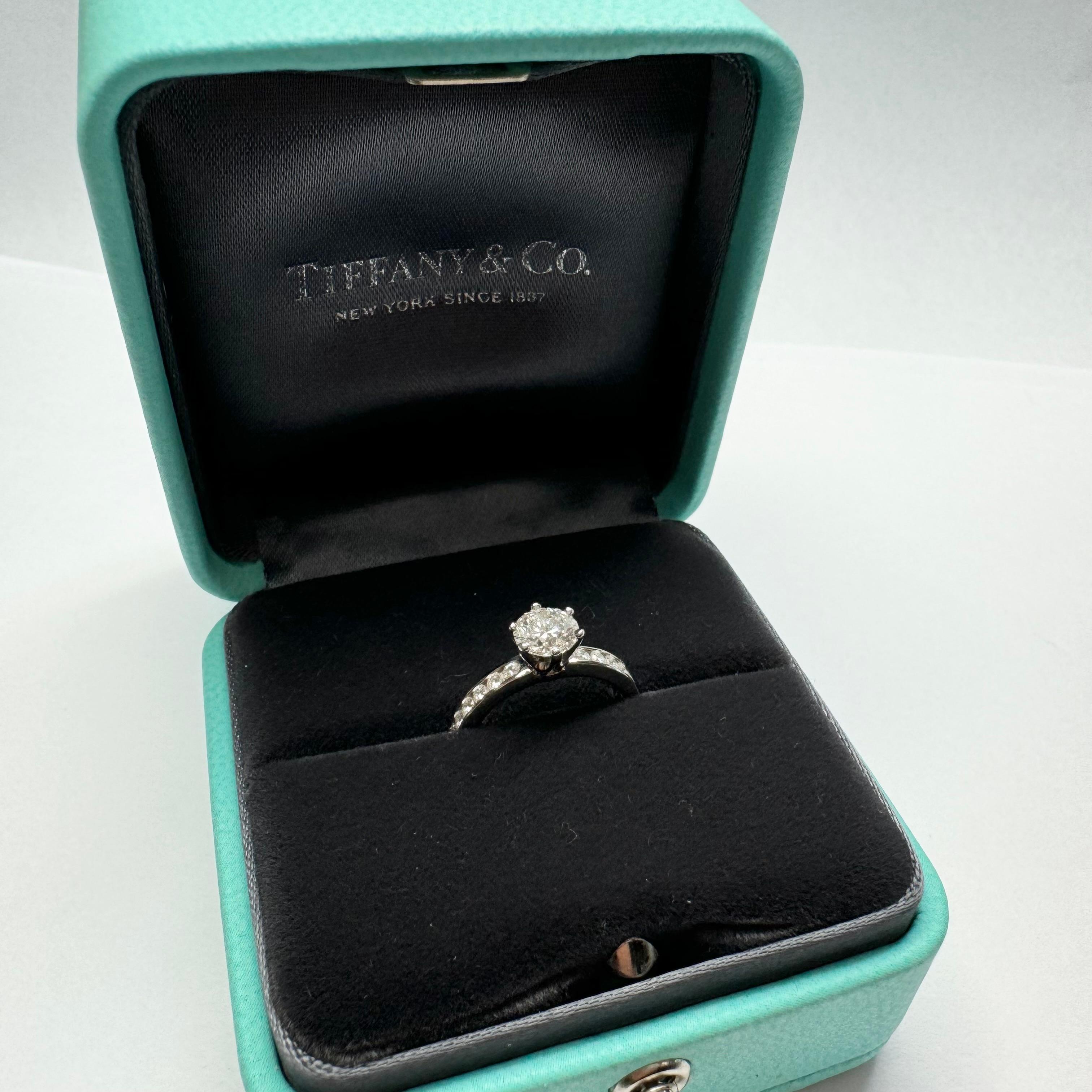 Tiffany & Co. 0.64ct Diamond Ring For Sale 3