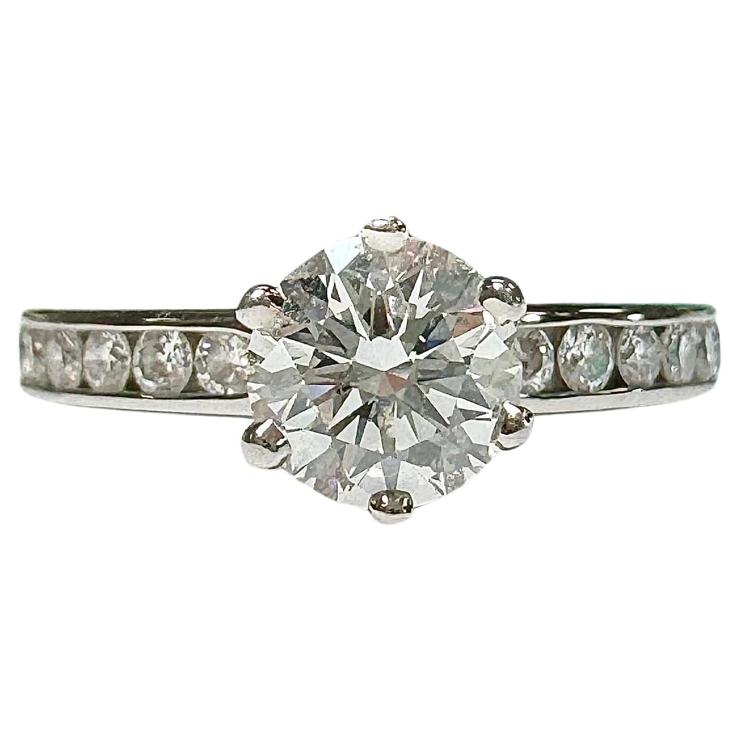 Tiffany & Co. 0.64ct Diamond Ring For Sale