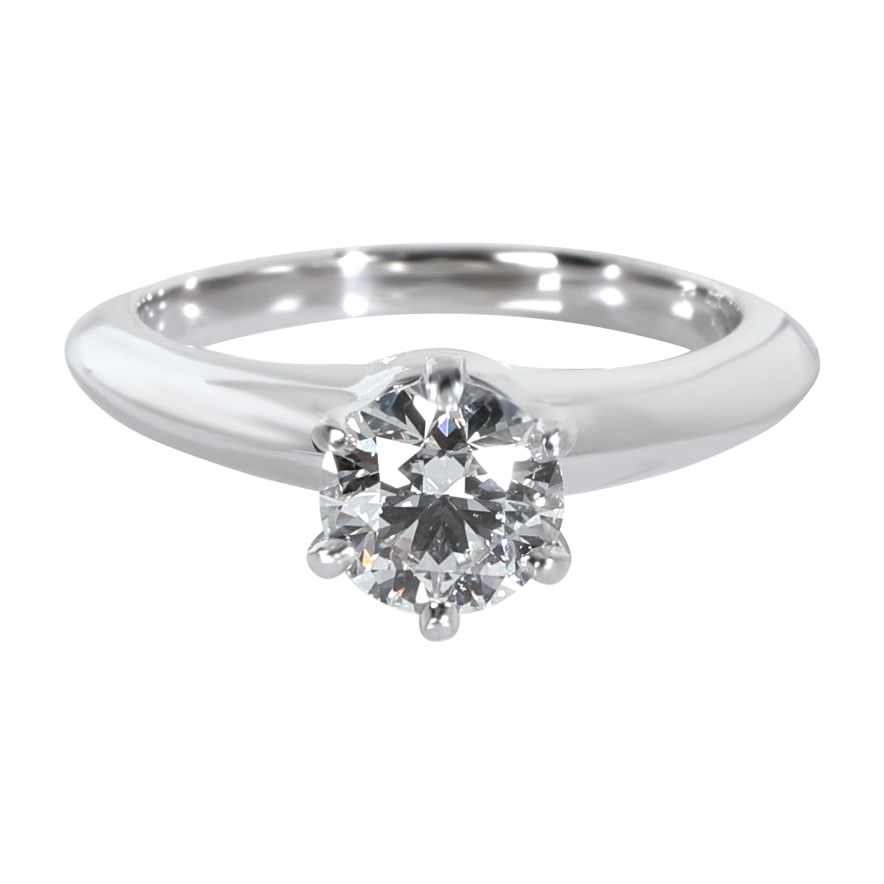 Tiffany & Co. 0.69 ct Round Brilliant Diamond Engagement Ring