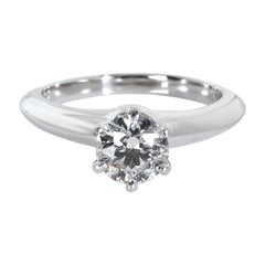 Tiffany & Co. 0.69 ct Round Brilliant Diamond Engagement Ring