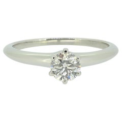 Verlobungsring von Tiffany & Co. mit 0,72 Karat Diamant