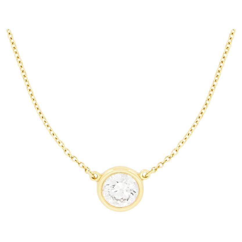 Tiffany & Co. 0.73ct 'Diamonds By the Yard' Pendant