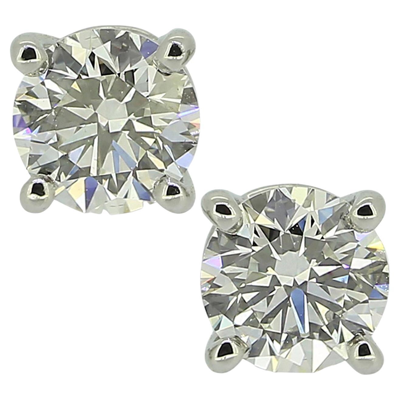 Orecchini con diamanti Tiffany 
Co. da 0.74 carati