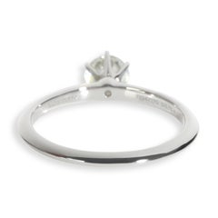 Tiffany & Co. 0.76 ct Round Brilliant Diamond Engagement Ring